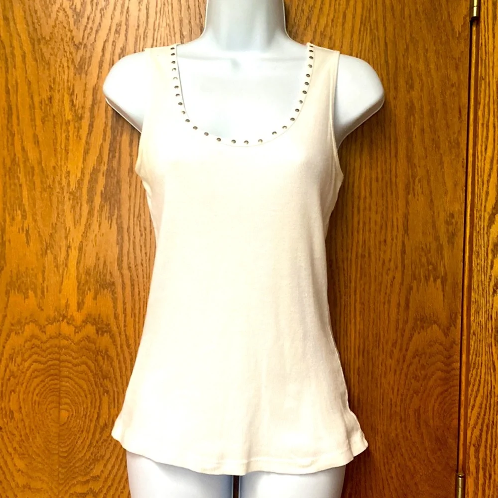 Los Angeles Express Gunmetal Studded Tank - Picture 3 of 9